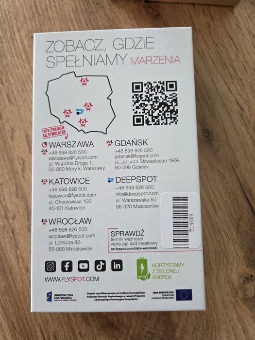 Tunel aerodynamiczny FlySpot