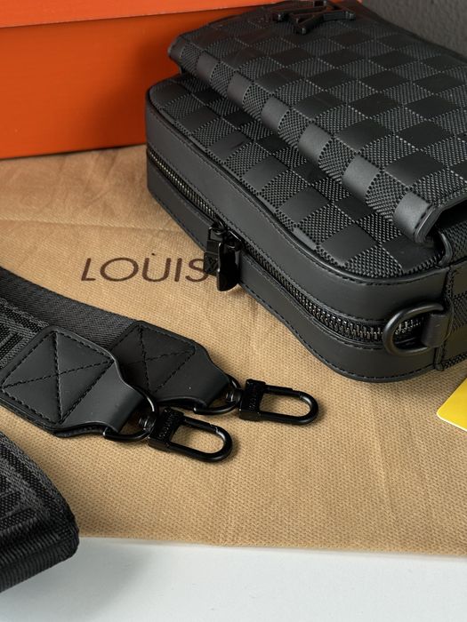 РОЗПРОДАЖ мужская сумка Louis Vuitton чоловіча сумка барсетка месенджер клатч через плече кросбоді