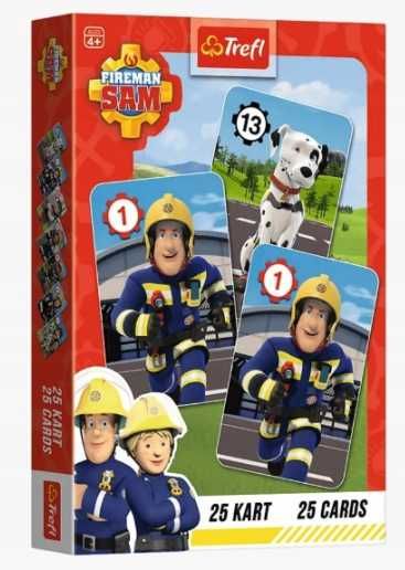 TREFL 08505 karty Piotruś do gry STRAŻAK SAM