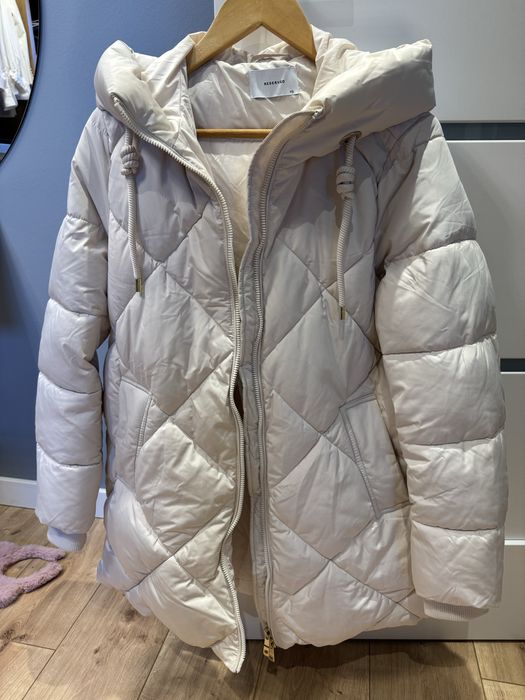 Kurtka puchowa reserved oversize rozmair XS