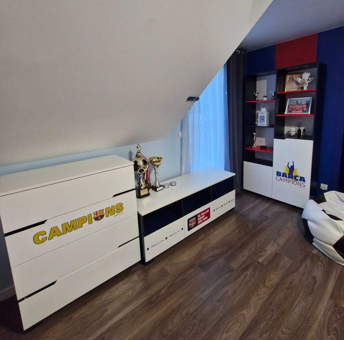 Zestaw mebli chłopięcych Meblik Barcelona