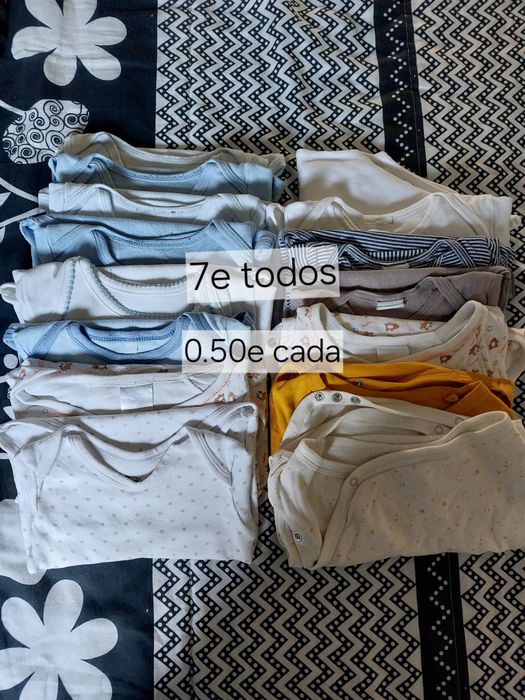 Roupa de bebé até 9 meses