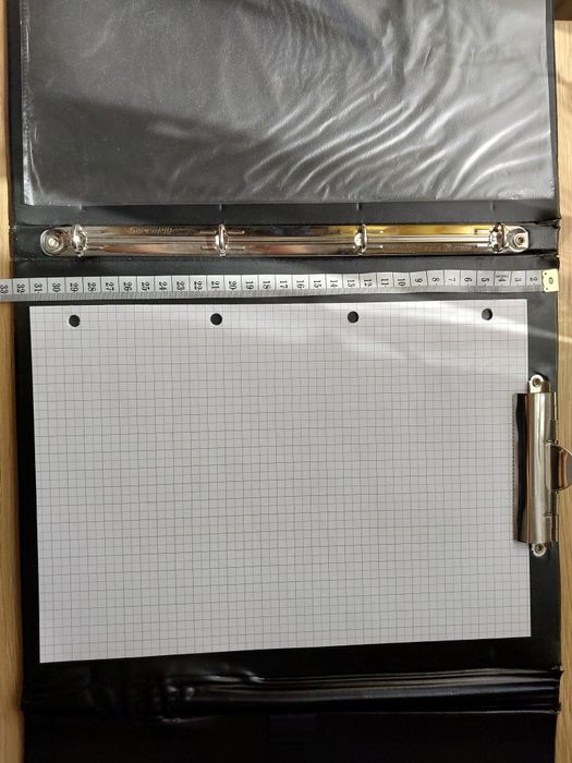 Skórzana teczka organizer A4