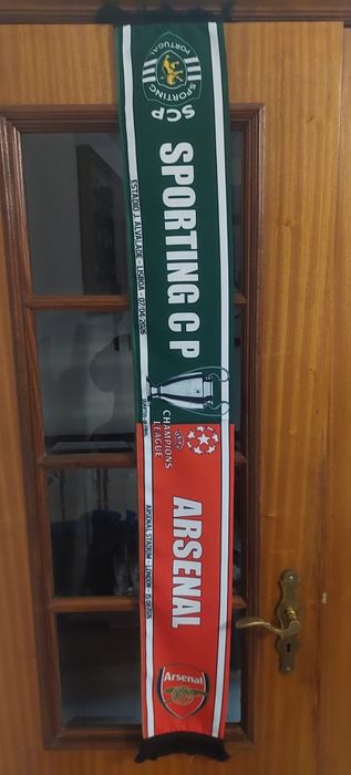 Cachecol Sporting -Arsenal