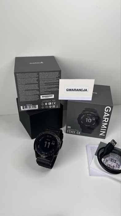 Garmin Fenix 6X Pro | Gwarancja | Pudełko