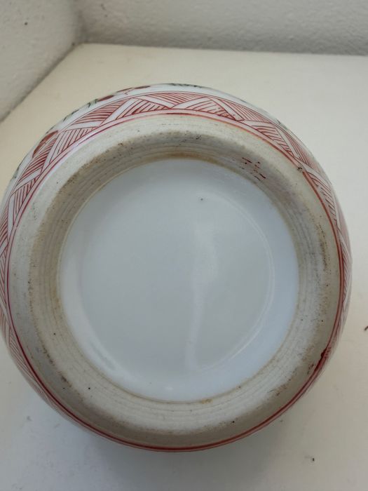 Vasos de porcelana chinesa antiga