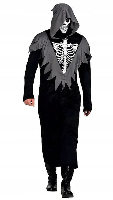 Zestaw dla dorosłych Mroczny Żniwiarz, rozm. uniwersalny Halloween. Nowy Produkt