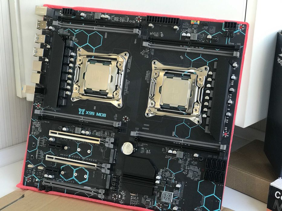 Комплект Machinist X99 MD8 Dual + 2шт Xeon E5-2673v4 40 ядер/80 потоки