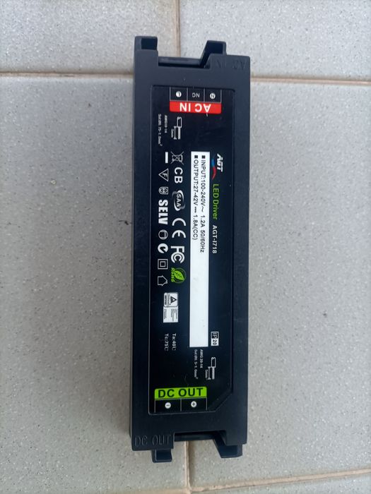 AGT Led Drivers Modelo AGT-1718