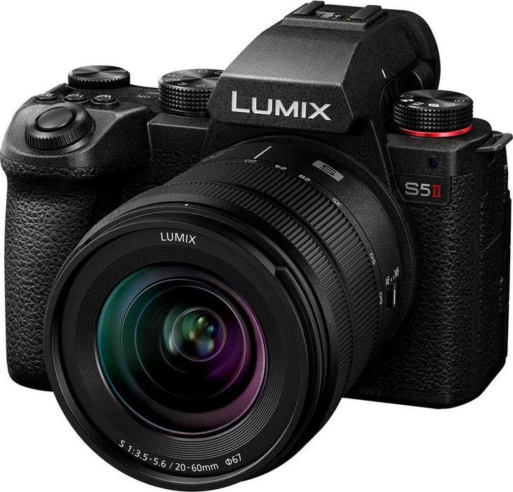 Panasonic Lumix S5 II + obiektyw 20-60mm – nowy full-frame bezlusterkowiec z 6K!