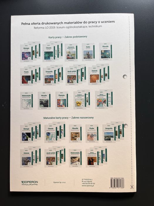 Geografia maturalne karty pracy 3 operon zbiór zadań