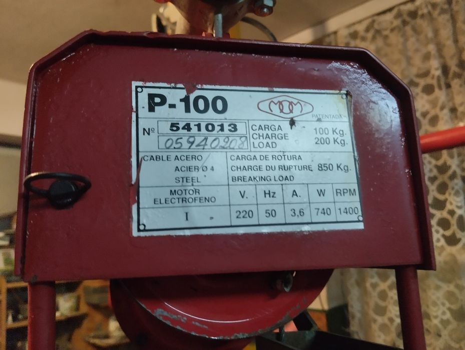 Wyciągarka budowlana profesjonalna Camac Minor P 100