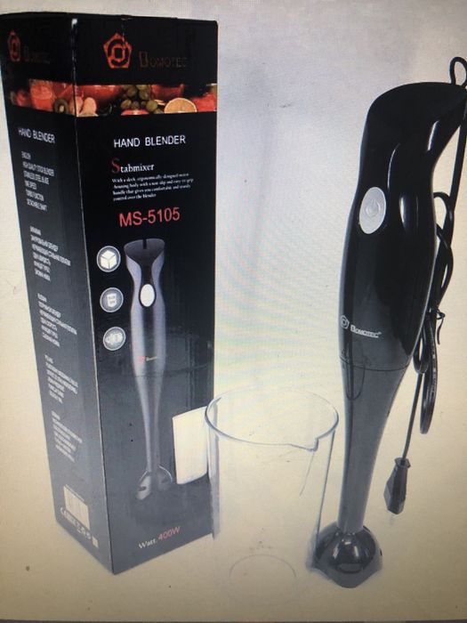 Блендер DOMOTEC MS-5105 400 Вт зі склянкою,(електричний)