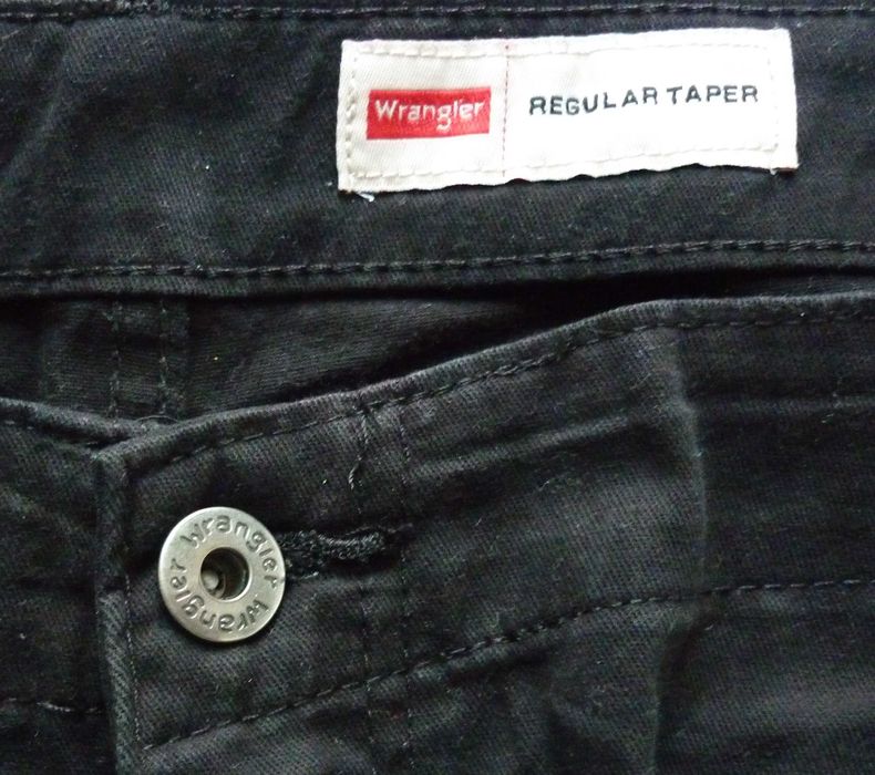 Duże męskie spodnie jeansowe bojówki WRANGLER 3XL W42 L30 STRETCH USA!