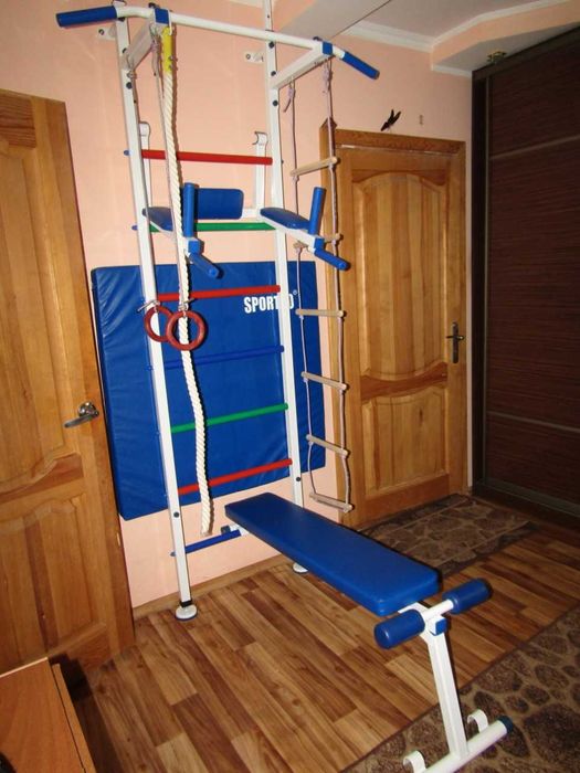 БЕЗКОШТОВНА доставка спорткомплекс  шведська стінка,турник тренажер
