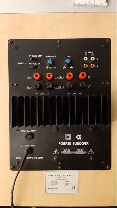 Subwoofer Mosquito/ franca