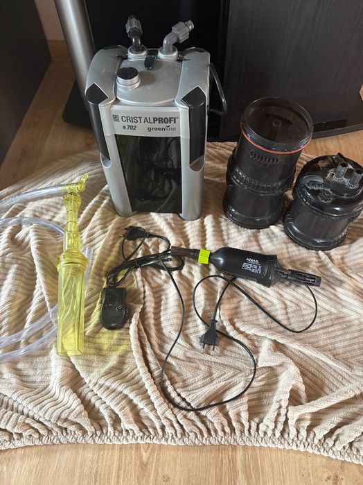 Akwarium 112L +szafka i osprzęt