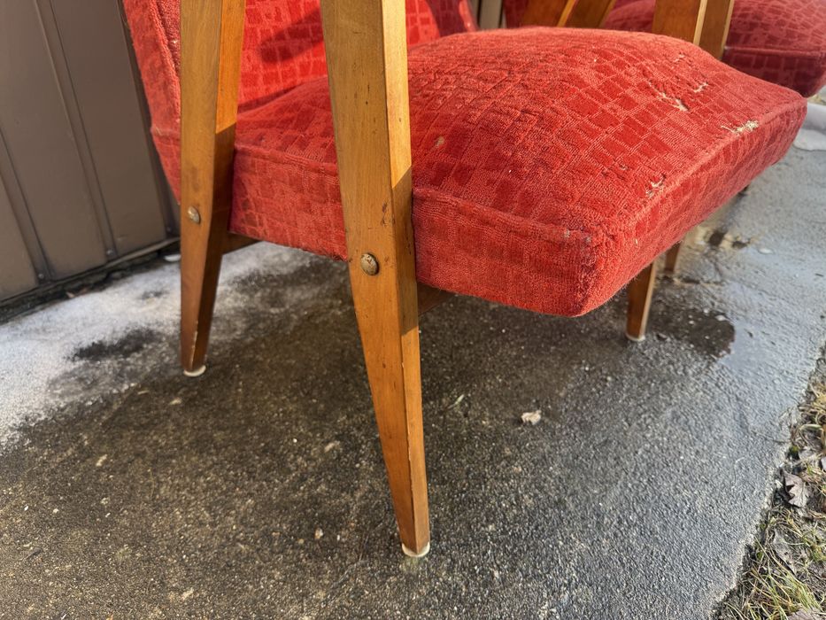 Fotel Chierowski / vintage prl / do renowacji