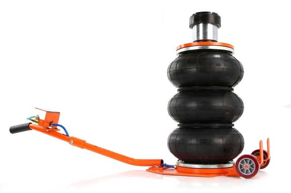 Podnośnik Pneumatyczny Długi BJC 3.5 T z PRZYSTAWKĄ B80140