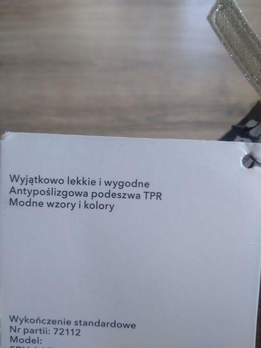 Sandały 39 i 40 buty letnie