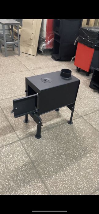 Буржуйка, піч бліндажна, піч на дровах, дровокол, тепло в оселю