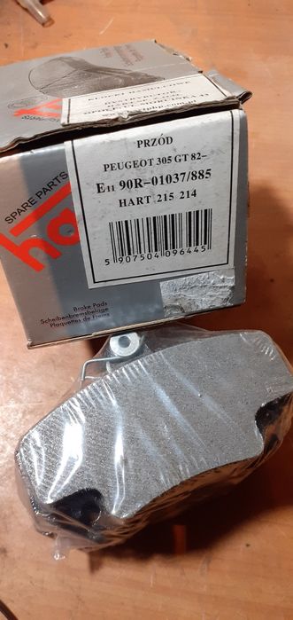 Klocki hamulcowe Peugeot