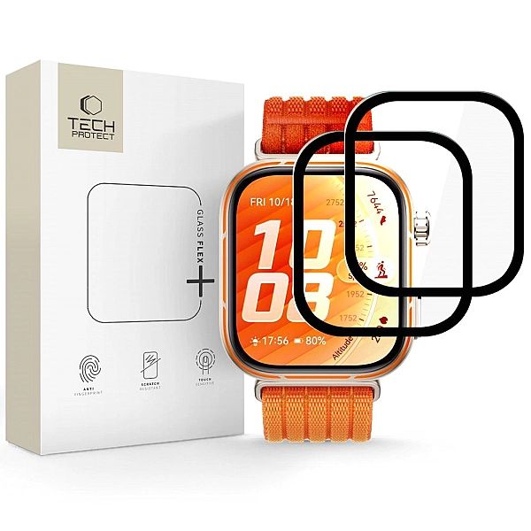 Szkło Hybrydowe Tech-Protect Glass Flex+ 2-Pack Huawei Watch Fit 5 Pro