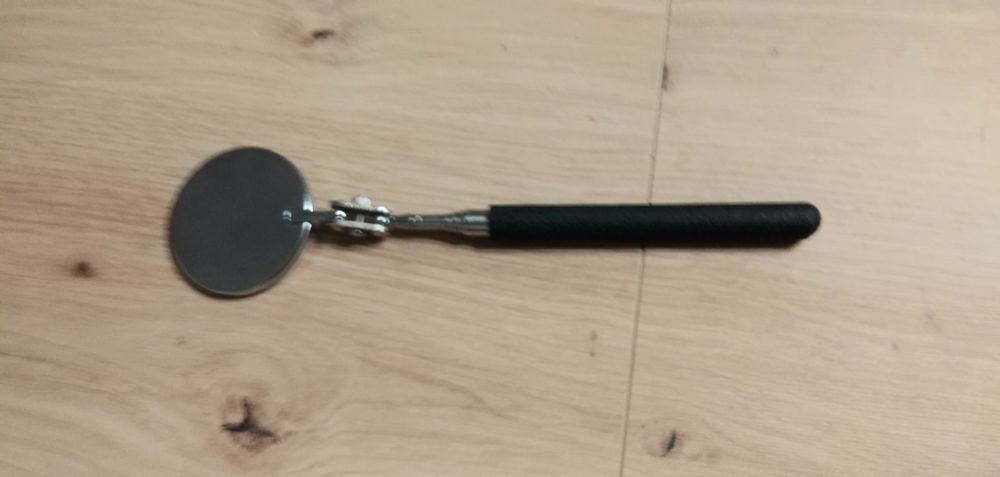 Lusterko inspekvyjne techniczne na rączce teleskopowej