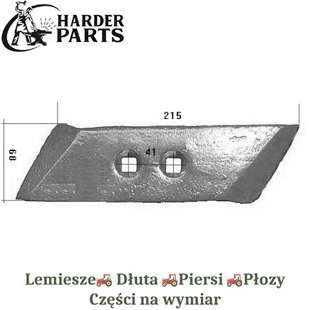 Dłuto Unia Grudziądz 1023/02059/Pk części do pługa