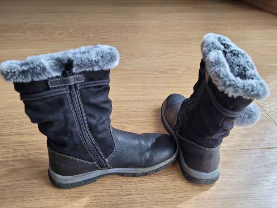 Kozaki dziewczęce rozmiar 34