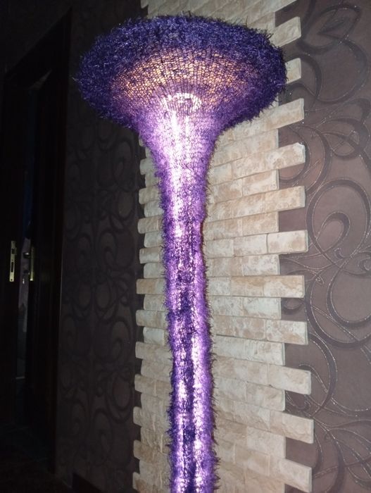 Дизайнерский торшер, подсветка ««Aura Violet» (120 см)