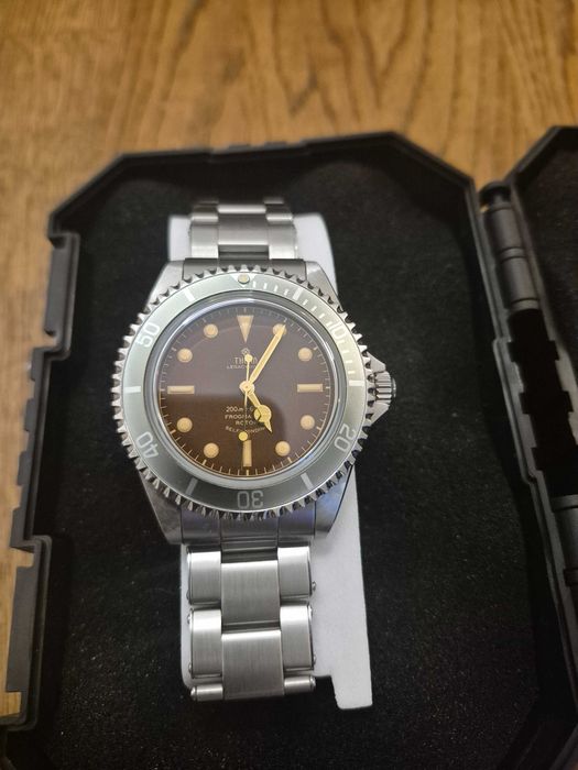 Thorn T023 V2 Diver męski zegarek PT5000 automatyczny