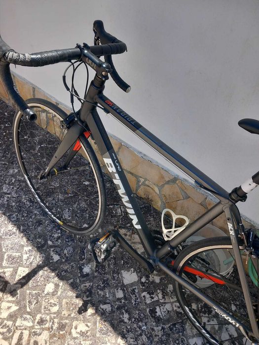 BIcicleta + Rolo conjunto | Bicicleta B'Twin Triban 540 (M) + Rolo B'Twin In'Ride 100