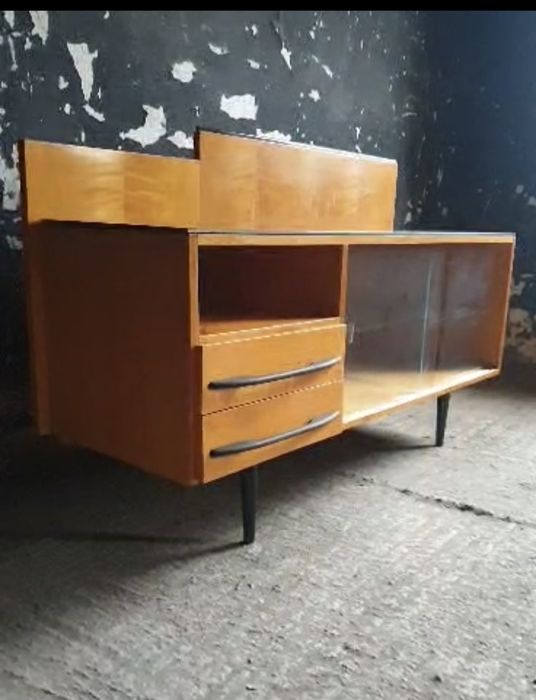 Komoda Mojmir Pozar vintage design Czechosłowacja prl