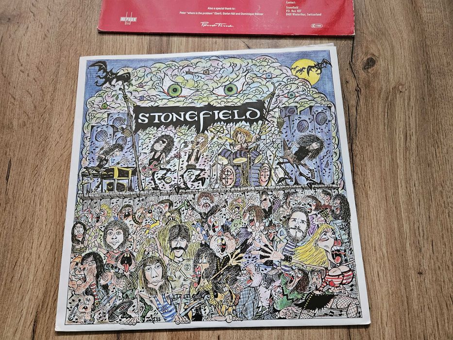 STONEFIELD Mystic Stories I The Eyes Of The Dawn LP 1988 ( Swiss Metal