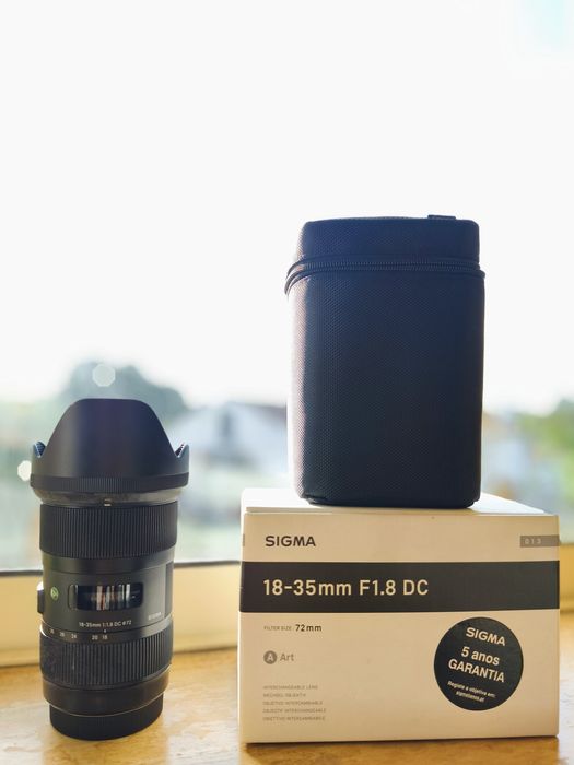 Lente Sigma 18-35mm f/1.8 para Canon EF-S
