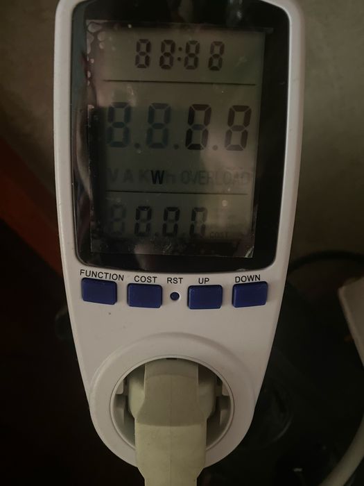 Ваттметр розетка измеритель мощности