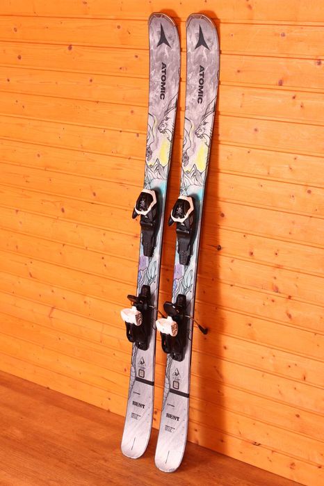 Narty dziecięce Atomic Bent 140 cm + Atomic 6, 82 mm pod butem !!!