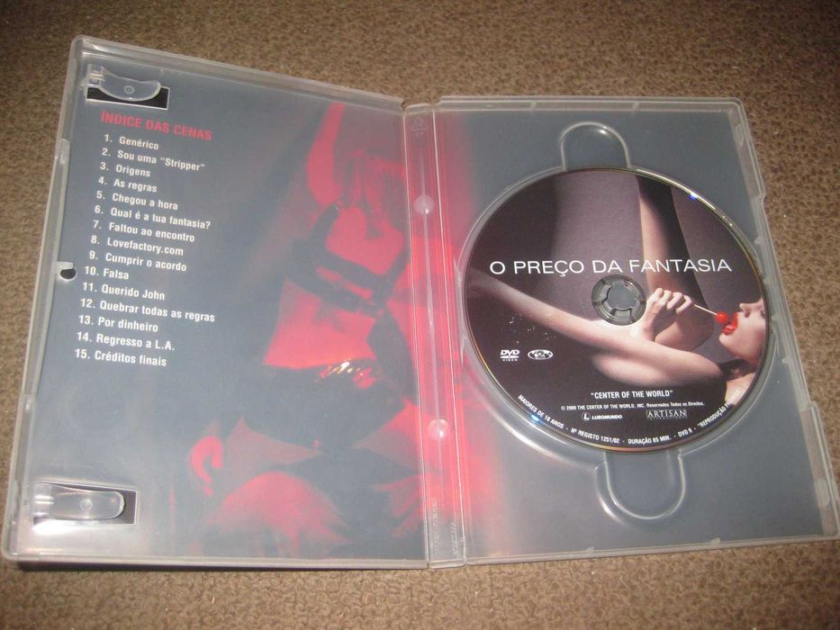 DVD "O Preço da Fantasia" de Wayne Wang/Raro!