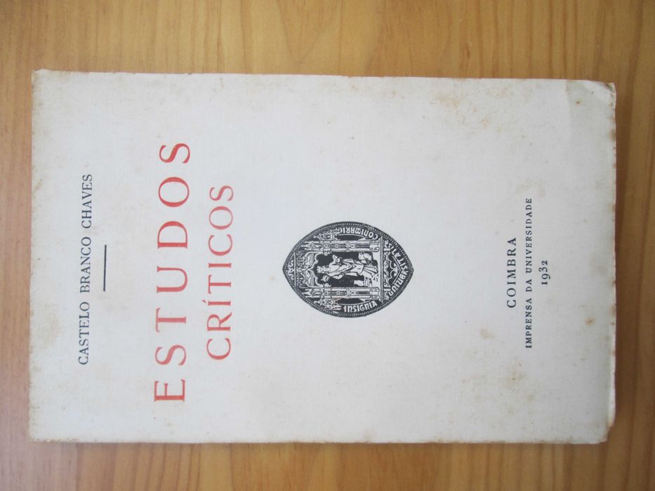 Estudos Críticos, de Castelo Branco Chaves
