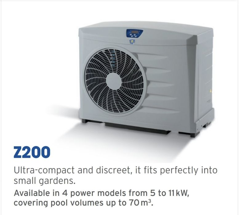Aquecedor Bomba de calor Zodiac piscina 9,7 Kw
