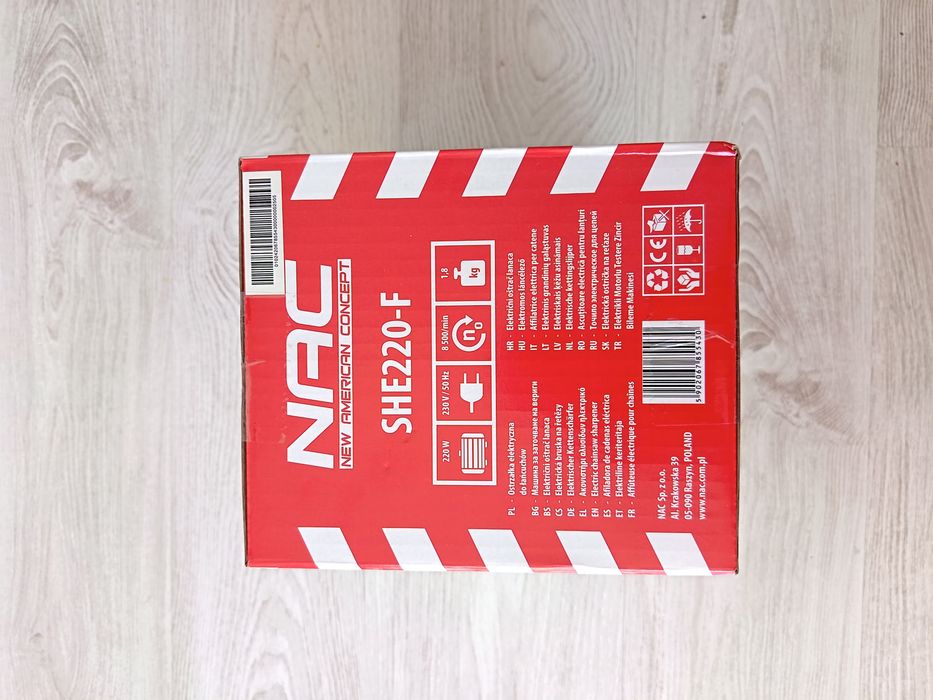 Ostrzałka elektryczną do łańcuchów NAC