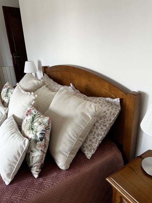 Cama de casal 140x200 + Colchao EMMA