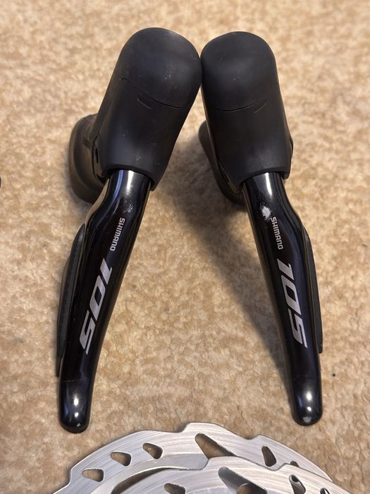 Групсет Shimano 105 Di2 R7170 2x12s,дуалы,батарея, передний/задний переключатель R7150