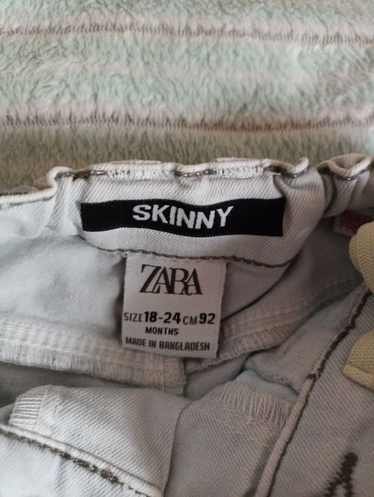 Джинси дитячі Zara skinny slim fit 92