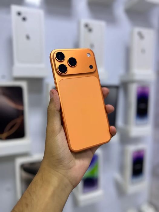 Iphone 17 Pro Max 512 Gb  Laranja Cósmica  estado novo com fatura .