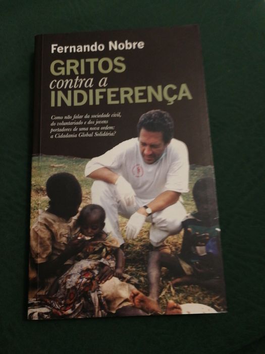 Livro "Gritos Contra a Indiferença" de Fernando Nobre