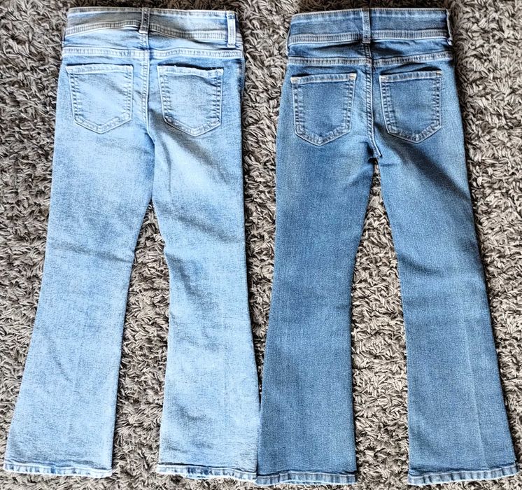Conjunto 2 Calças Ganga H&M Menina 7-8 Anos