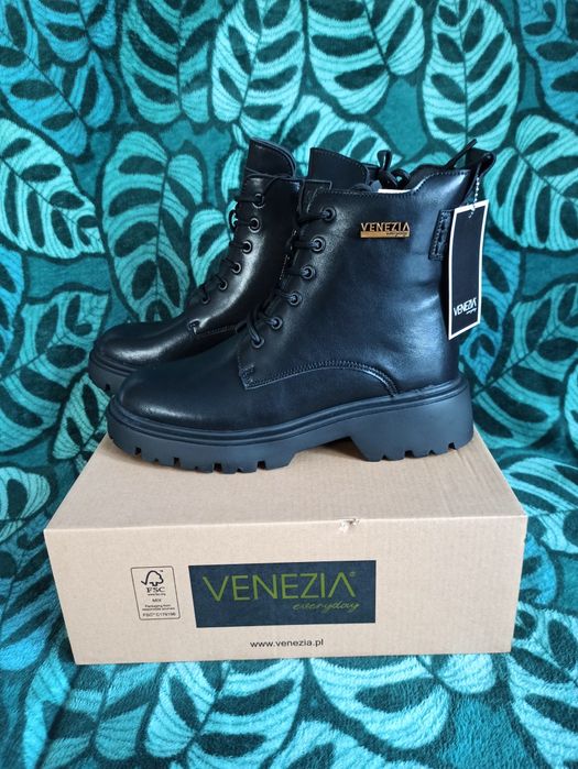 Buty Venezia skóra naturalna