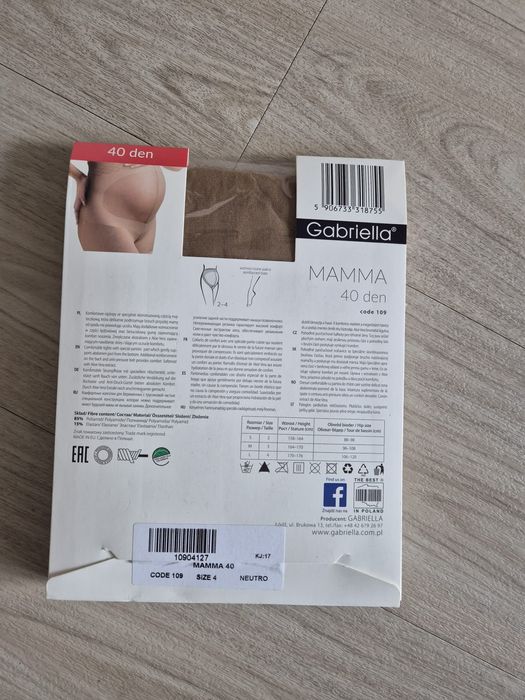 Rajstopy Mama Gabriella nowe